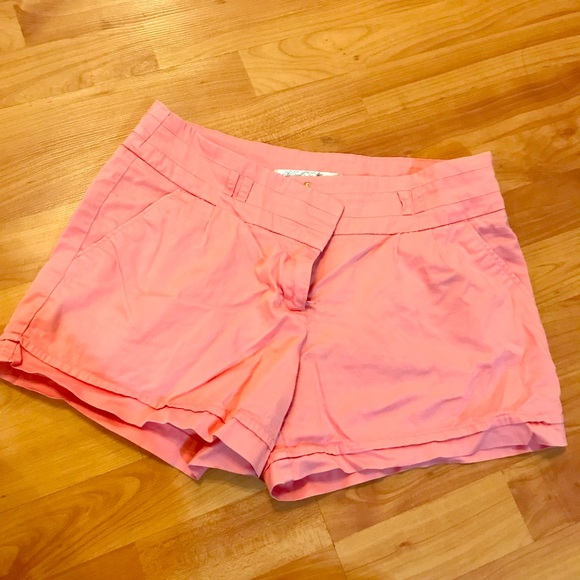 Salmon red Dynamite shorts - Picture 1 of 3